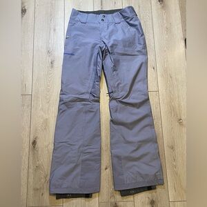 Patagonia Women's Insulated Powder Town Ski Snow Pants Small Purple H2No RECCO